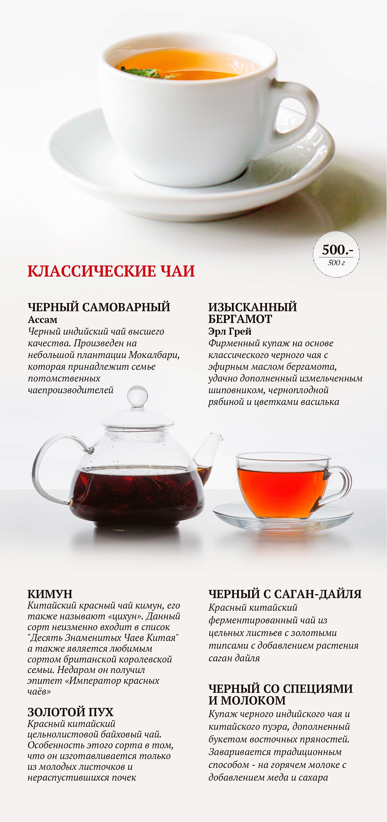 Tea card: фото 2